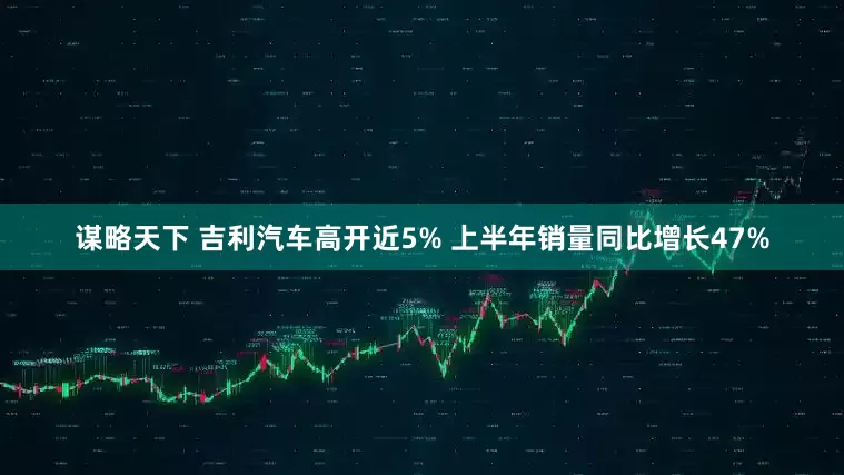 谋略天下 吉利汽车高开近5% 上半年销量同比增长47%