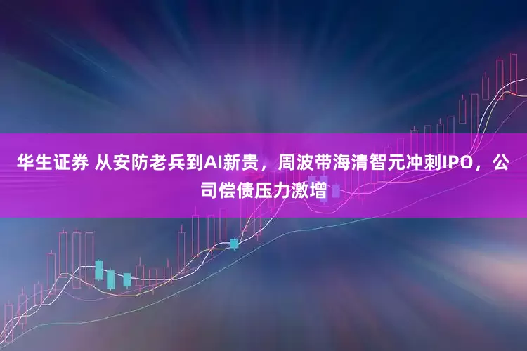 华生证券 从安防老兵到AI新贵，周波带海清智元冲刺IPO，公司偿债压力激增